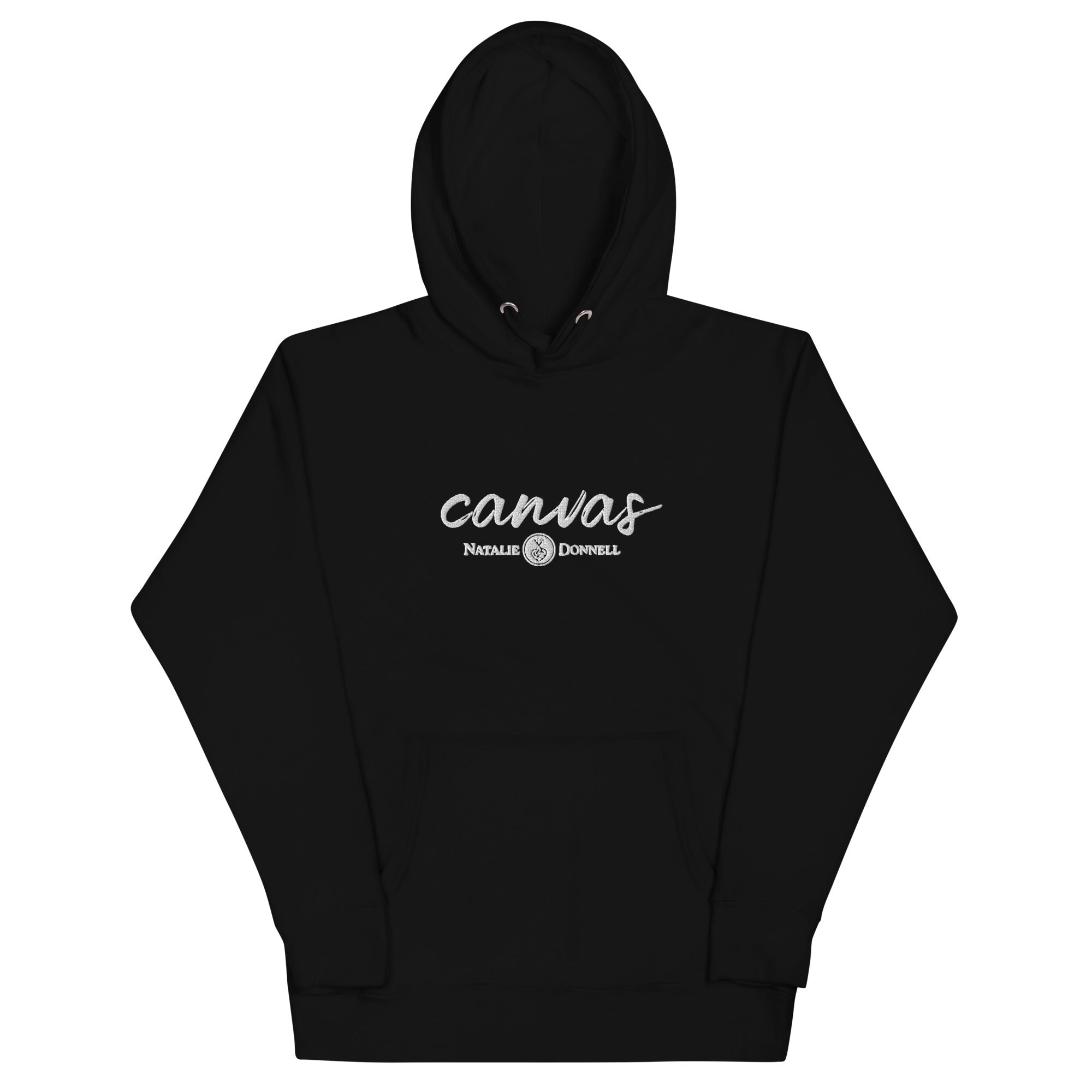 Canvas Embroidered Hoodie